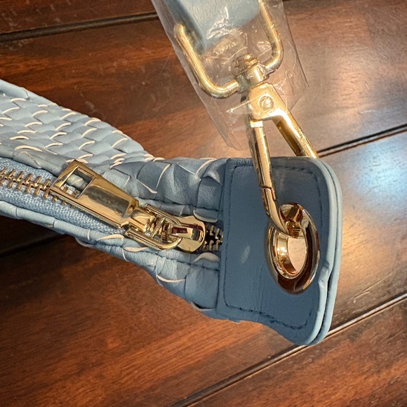 3 Pack Woven Shoulder Bag - Black, Blue, White (NEW) - Picture 3 of 9